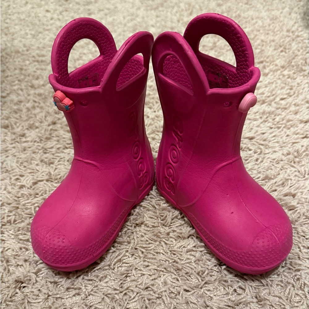 Kids Pink Boots